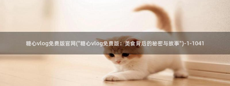 糖心viog官网